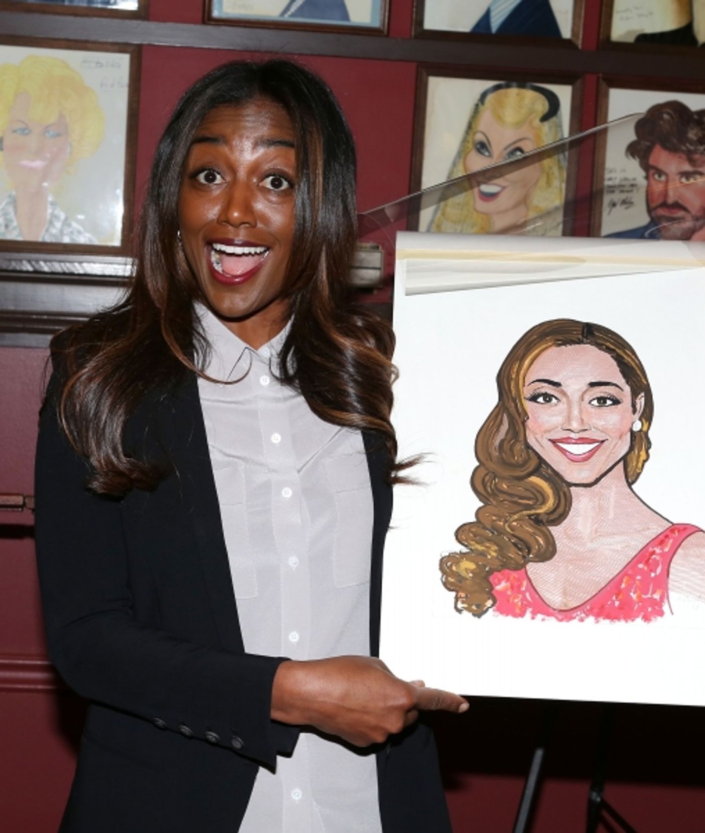 Photo Coverage: Sardi's Celebrates PIPPIN! Thomas, d'Amboise, Miller and Jones Get Caricatures  Image