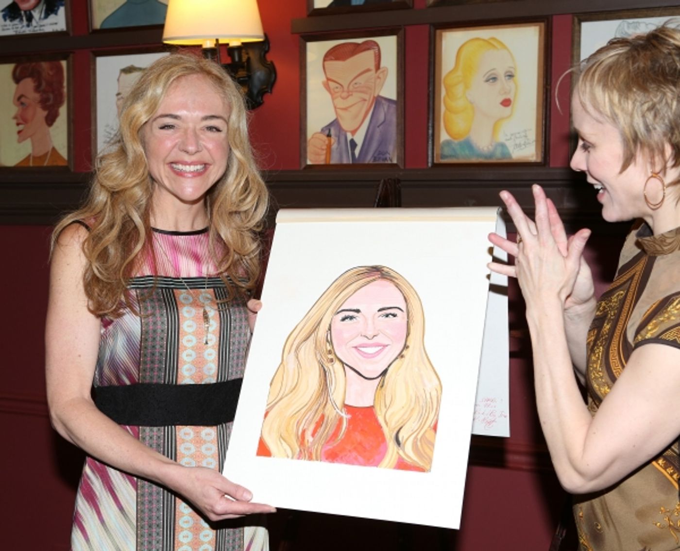 Photo Coverage: Sardi's Celebrates PIPPIN! Thomas, d'Amboise, Miller and Jones Get Caricatures  Image