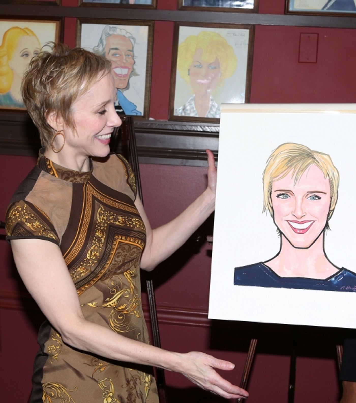 Photo Coverage: Sardi's Celebrates PIPPIN! Thomas, d'Amboise, Miller and Jones Get Caricatures  Image