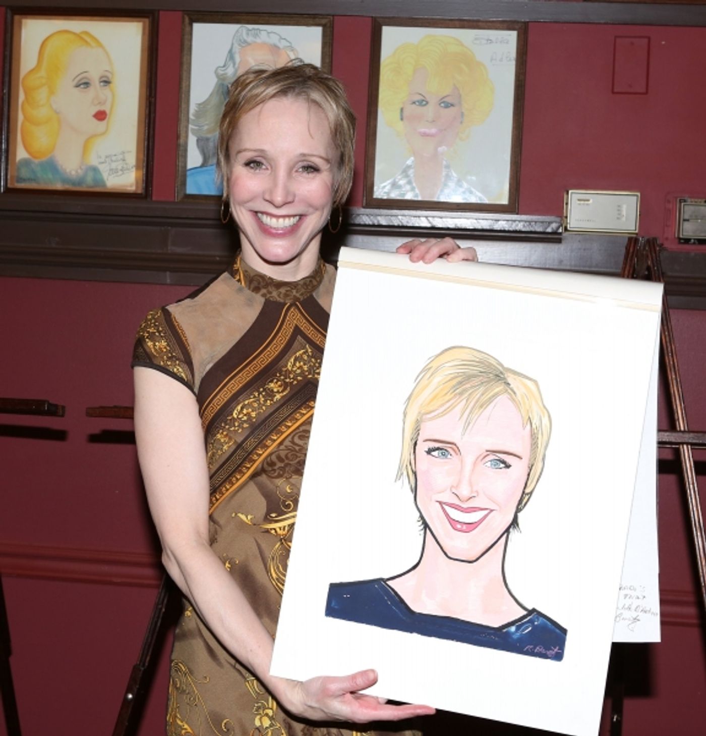 Photo Coverage: Sardi's Celebrates PIPPIN! Thomas, d'Amboise, Miller and Jones Get Caricatures  Image