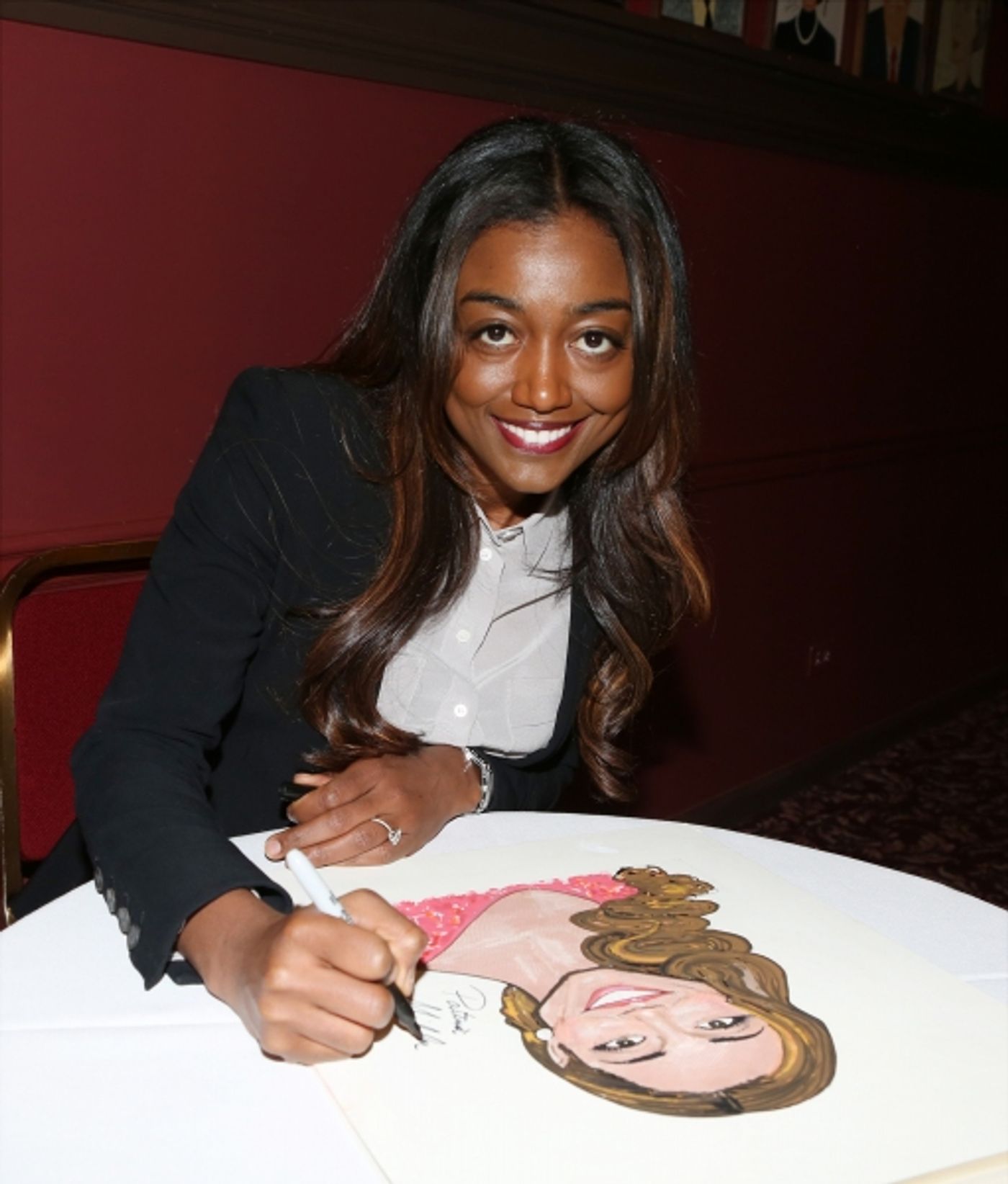 Photo Coverage: Sardi's Celebrates PIPPIN! Thomas, d'Amboise, Miller and Jones Get Caricatures  Image
