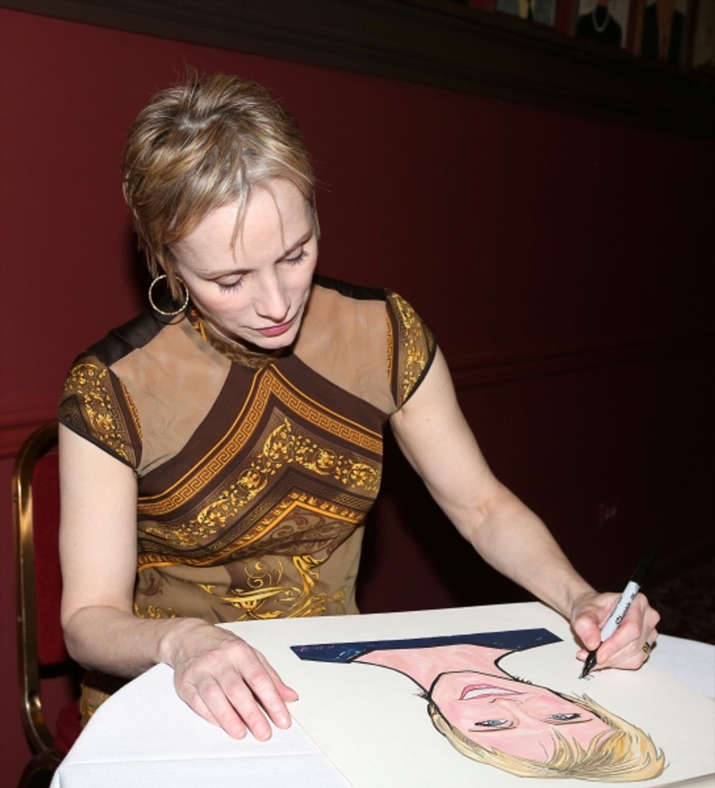 Photo Coverage: Sardi's Celebrates PIPPIN! Thomas, d'Amboise, Miller and Jones Get Caricatures  Image