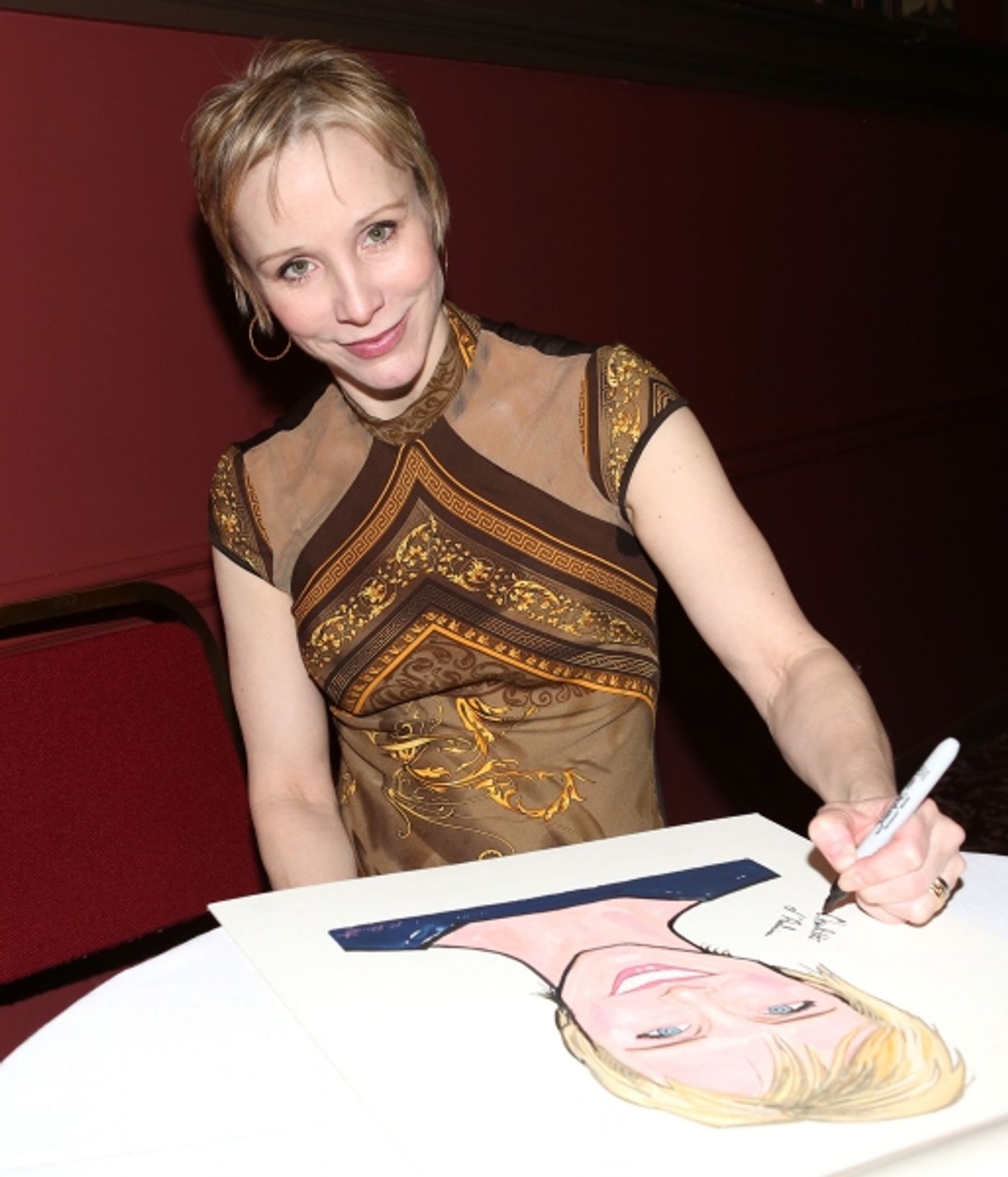 Photo Coverage: Sardi's Celebrates PIPPIN! Thomas, d'Amboise, Miller and Jones Get Caricatures  Image