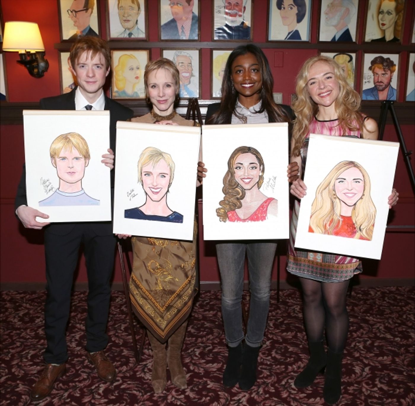 Photo Coverage: Sardi's Celebrates PIPPIN! Thomas, d'Amboise, Miller and Jones Get Caricatures  Image