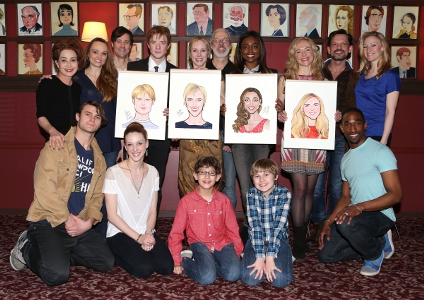 Photo Coverage: Sardi's Celebrates PIPPIN! Thomas, d'Amboise, Miller and Jones Get Caricatures  Image