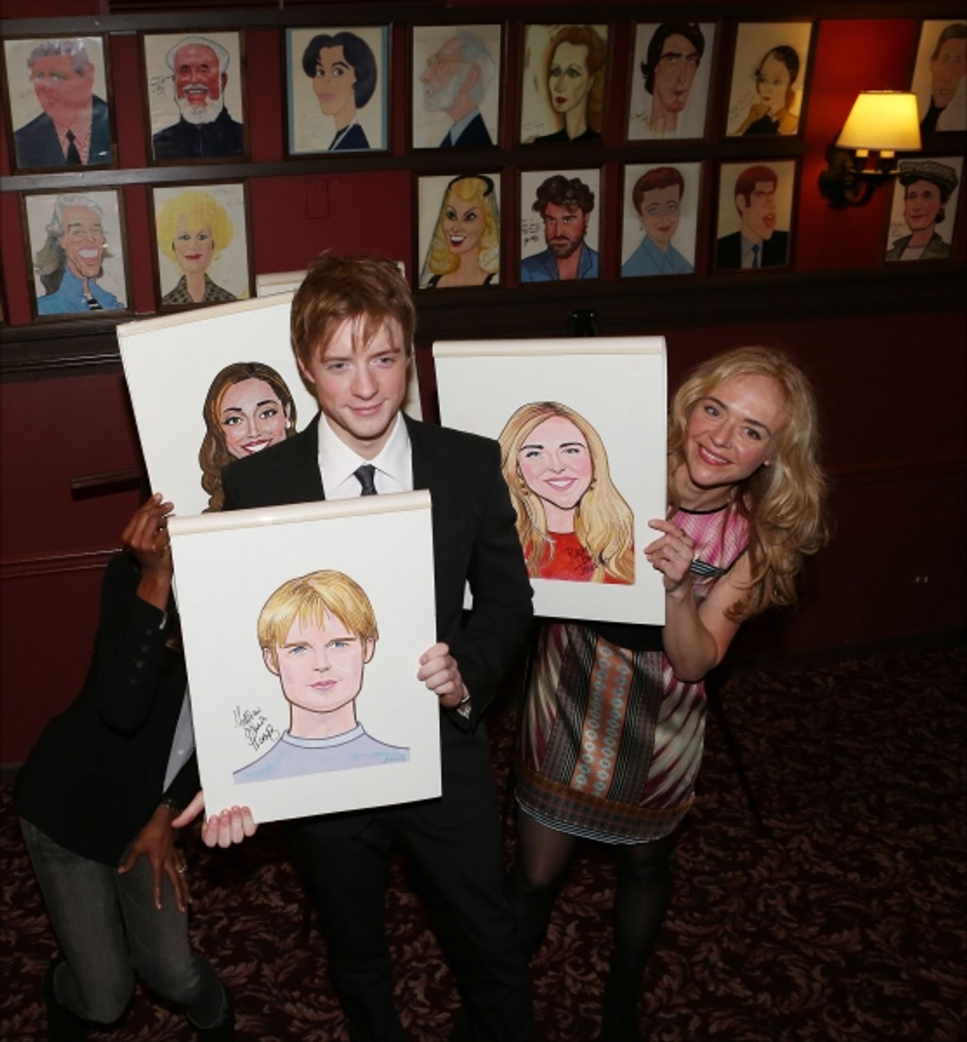 Photo Coverage: Sardi's Celebrates PIPPIN! Thomas, d'Amboise, Miller and Jones Get Caricatures  Image