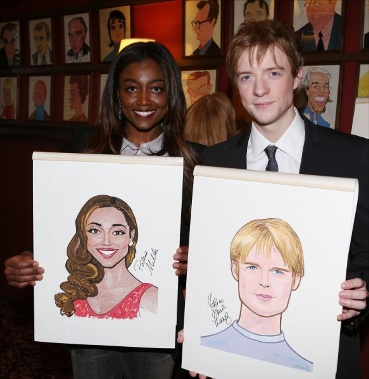 Photo Coverage: Sardi's Celebrates PIPPIN! Thomas, d'Amboise, Miller and Jones Get Caricatures  Image