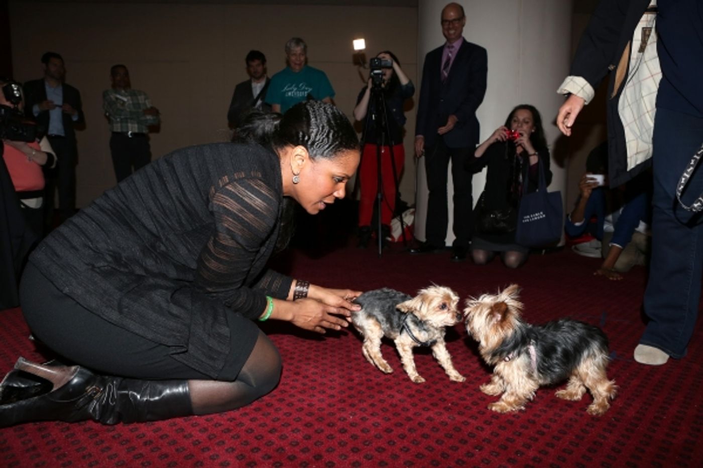 Photo Coverage: Audra McDonald Holds a Doggie Talent Search for LADY DAY AT EMERSON'S BAR & GRILL!  Image