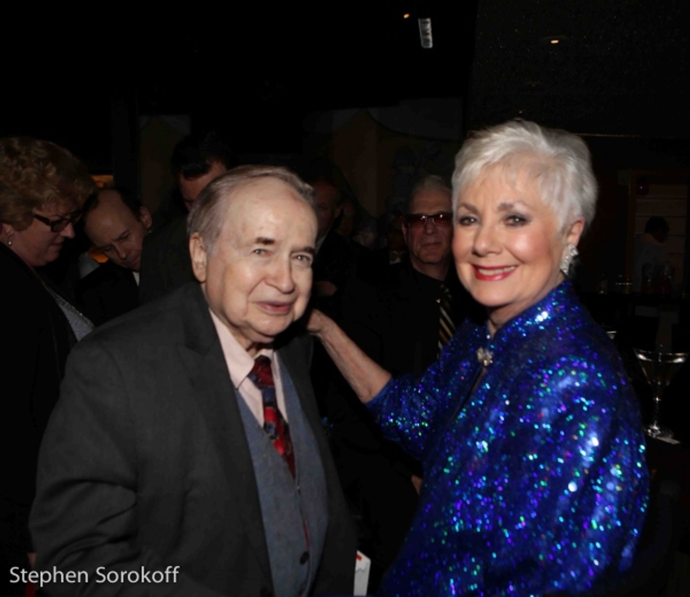 Photo Coverage: Patrick Cassidy Visits Shirley Jones at Cafe Carlyle  Image