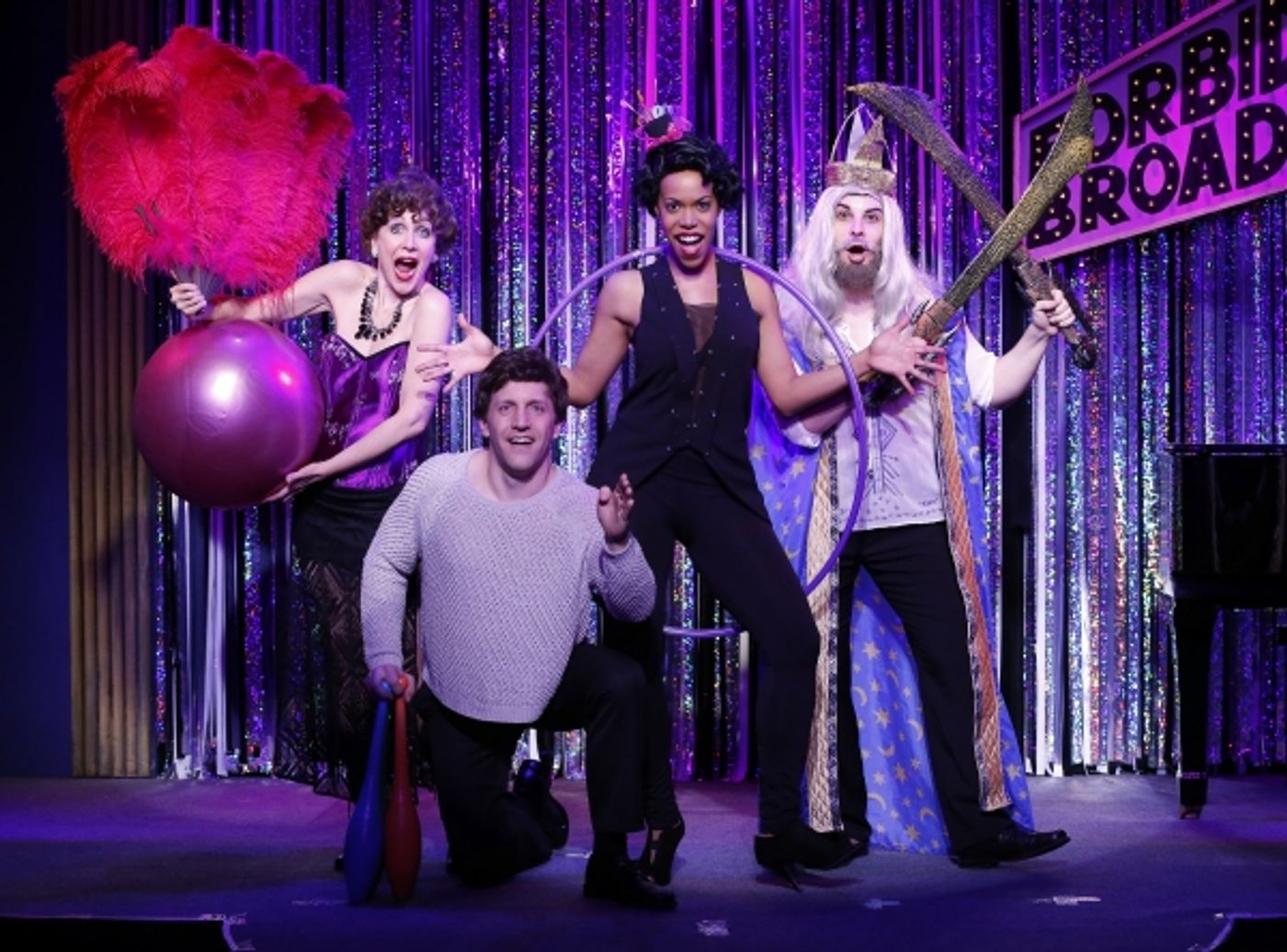 Photo Flash: FORBIDDEN BROADWAY COMES OUT SWINGING! Spoofs PIPPIN, KINKY BOOTS, MATILDA & More!  Image