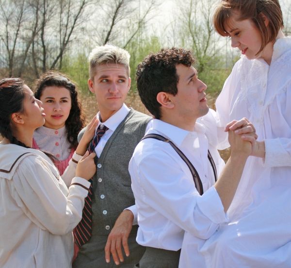 Claire Alano, Sophia Flores, Angelo Giurbino, Elio Gutierrez and Holly Wilson Photo