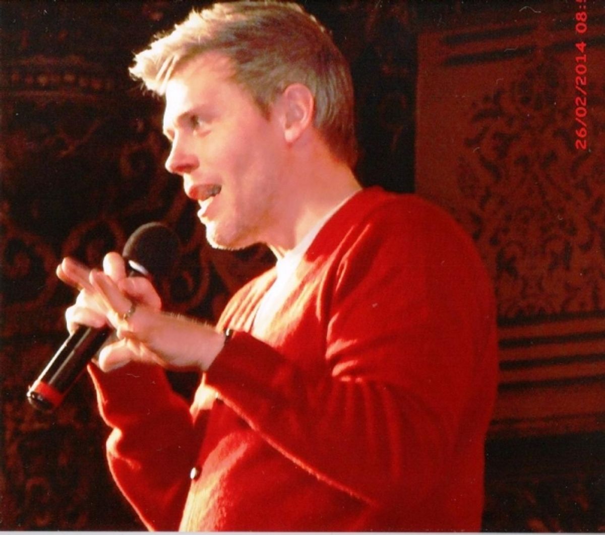 Comedian extraordinaire Christian Finnegan (TBS ''Are We There Yet''),  was among the lineup of talented performers at No Name Comedy Variety ''s 20th anniversary celebration at the United Palace. at 