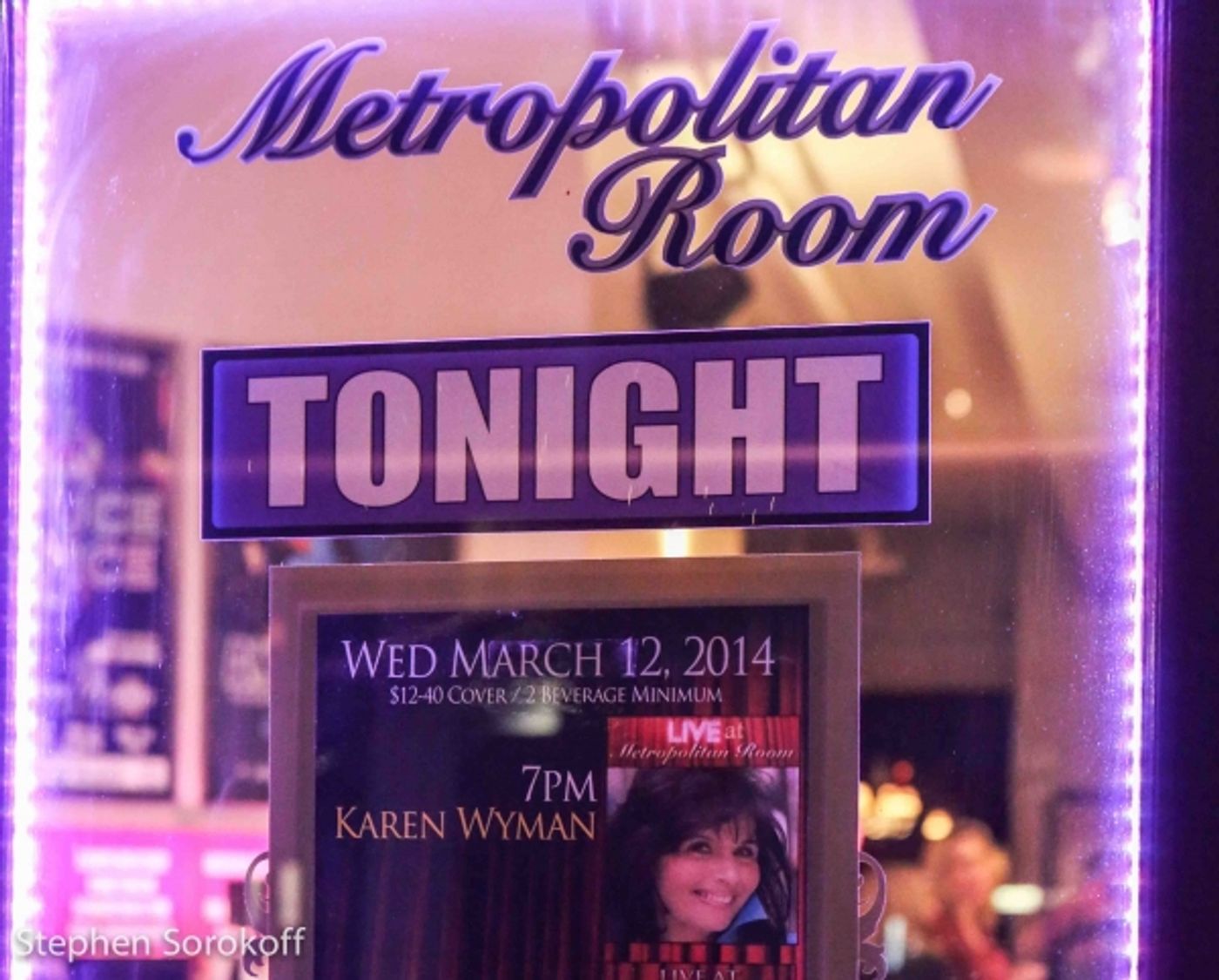 Photo Coverage: Karen Wyman Plays the Metropolitan Room Photo Coverage: Karen Wyman Plays the Metropolitan Room Image