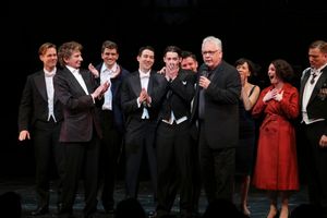 Will Taylor, Barry Manilow, Shayne Kennon, Matt Bailey, Chris Dwan, Will Blum, Bruce Sussman, JoAnn M. Hunter, Hannah Corneau, Chad Lindsey @ BroadwayWorld Will Taylor, Barry Manilow, Shayne Kennon, Matt Bailey, Chris Dwan, Will Blum, Bruce Photo