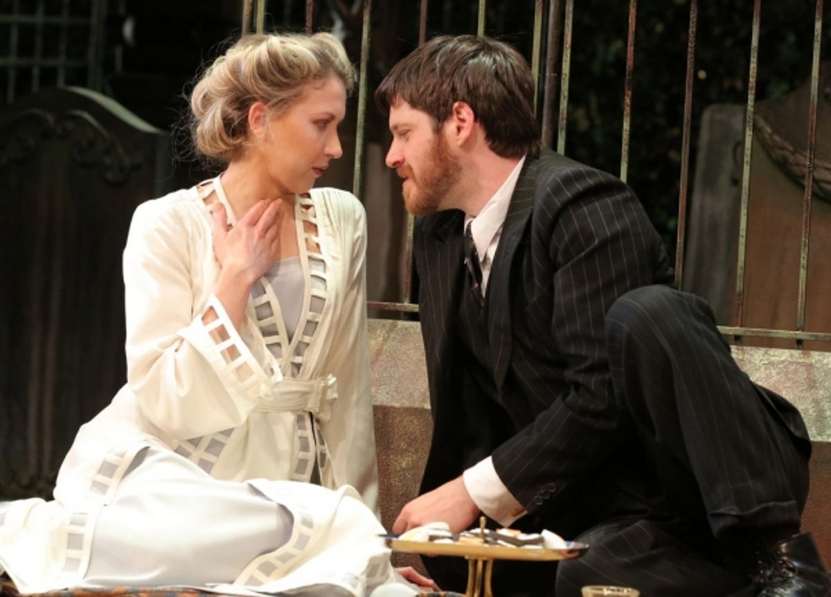 Nina Arianda, Michael Esper at 