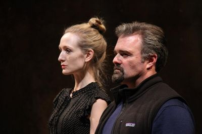 Rachel Pickup (Goneril) and Graham Winton (Albany) Photo