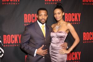 Wallace Smith and guest @ BroadwayWorld Wallace Smith and guest Photo