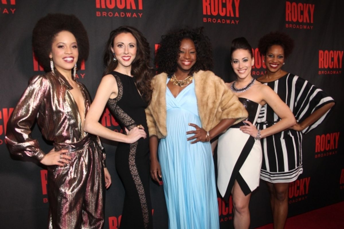 Sasha Hutchings, Kristin Piro, Vasthy Mompoint, Samantha Shafer and Dan''Yelle Williamson at 