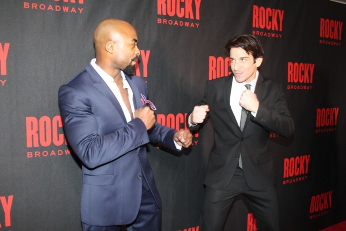 Terence Archie and Andy Karl at 