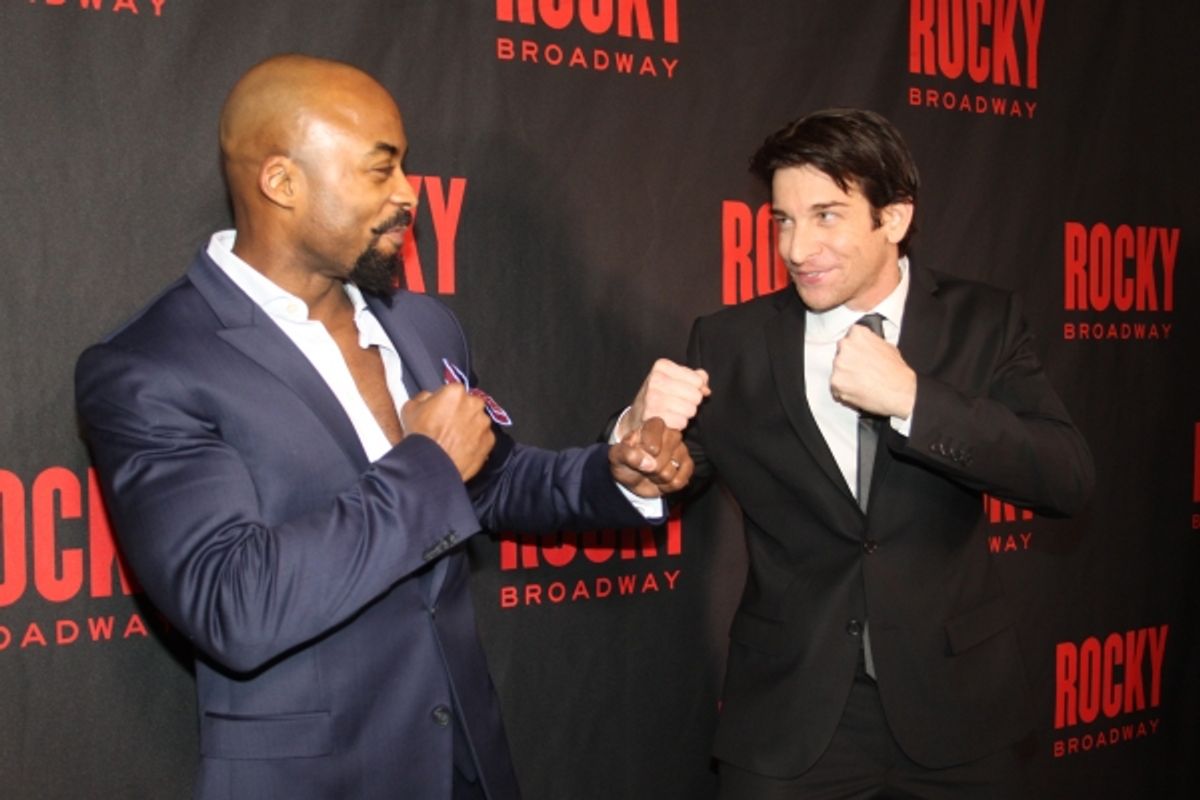 Terence Archie and Andy Karl at 
