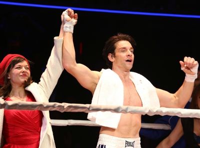 Margo Seibert and Andy Karl  Photo