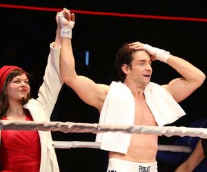 Margo Seibert and Andy Karl @ BroadwayWorld Margo Seibert and Andy Karl Photo