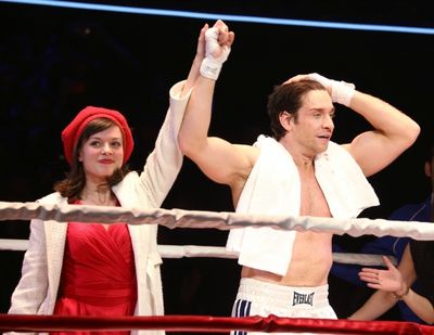 Margo Seibert and Andy Karl  Photo