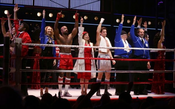 Jennifer Mudge, Terence Archie, Margo Seibert, Andy Karl, Dakin Matthews, Danny Mastr Photo