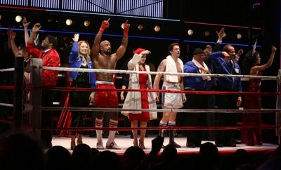 Jennifer Mudge, Terence Archie, Margo Seibert, Andy Karl, Dakin Matthews, Danny Mastr Photo
