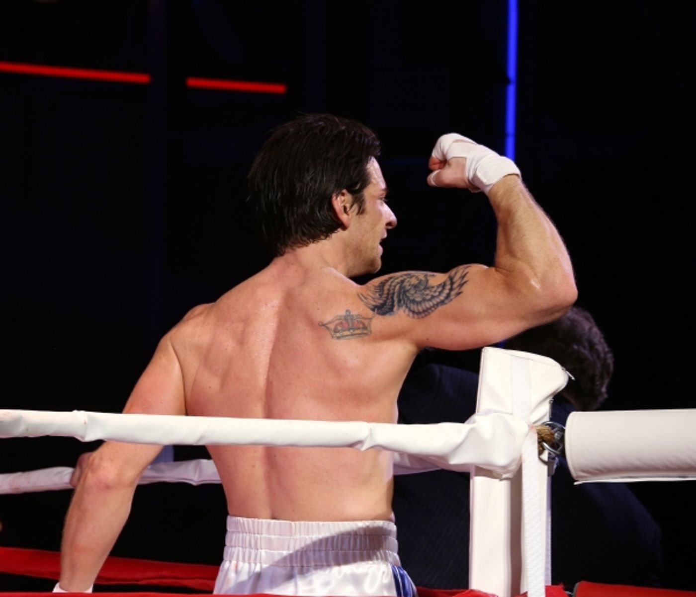 Photo Coverage: Go In the Ring with the Cast of ROCKY! Inside the Opening Night Curtain Call!  Image
