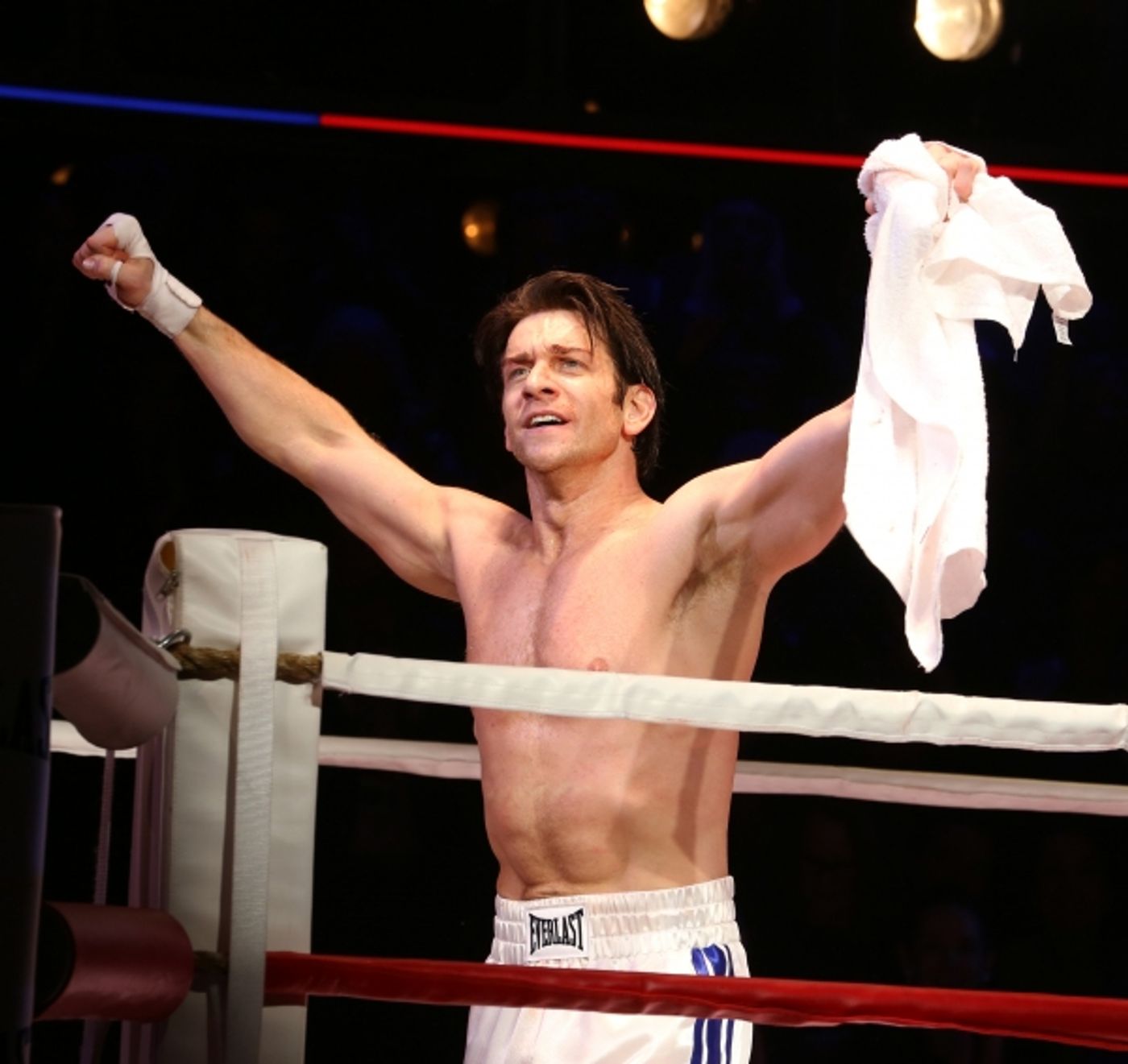 Photo Coverage: Go In the Ring with the Cast of ROCKY! Inside the Opening Night Curtain Call!  Image
