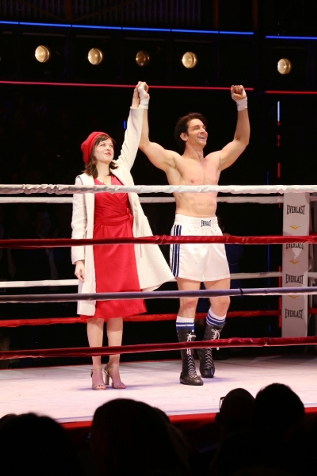 Margo Seibert and Andy Karl  at 