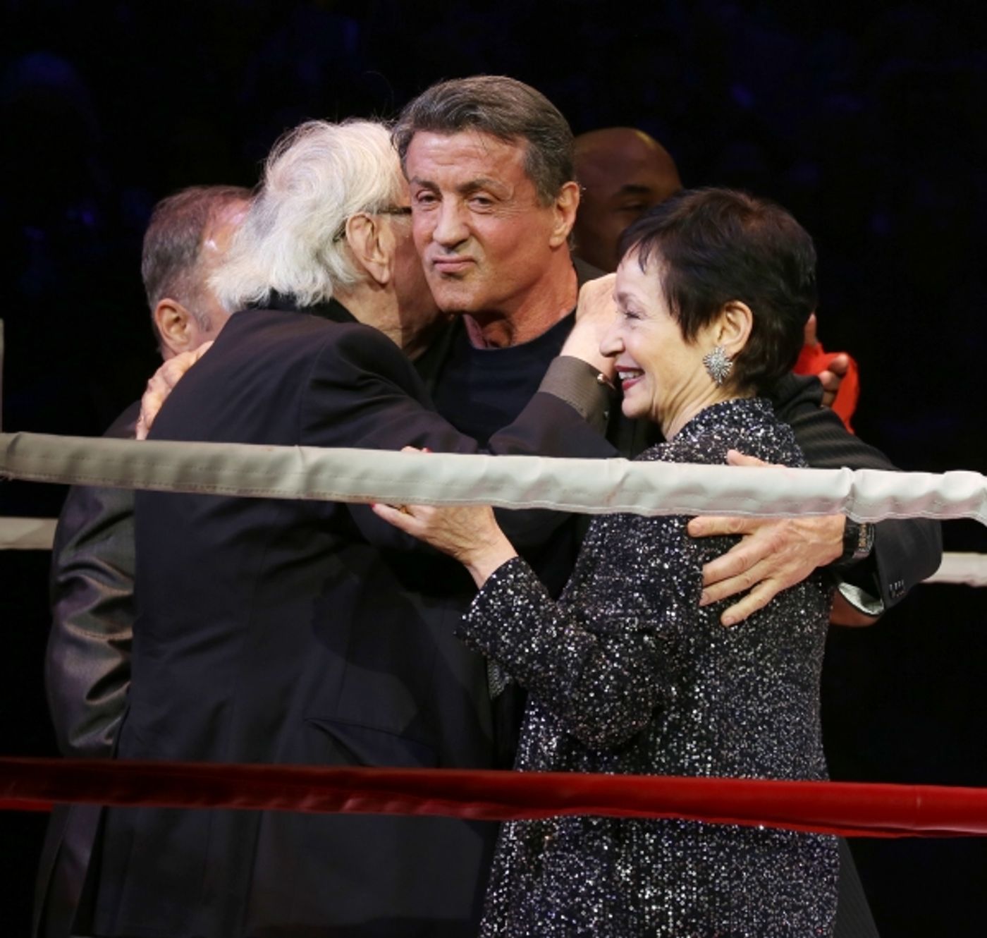 Photo Coverage: Go In the Ring with the Cast of ROCKY! Inside the Opening Night Curtain Call!  Image