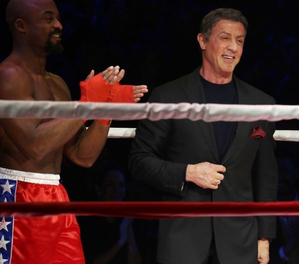 Terence Archie and Sylvester Stallone  Photo