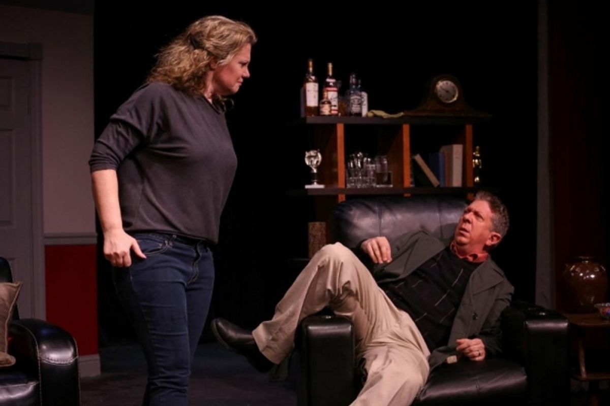Brynne Garman as Jennie and Robert Alan Barnett as George at 