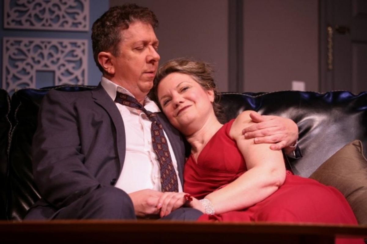Robert Alan Barnett as George and Brynne Garman as Jennie at 