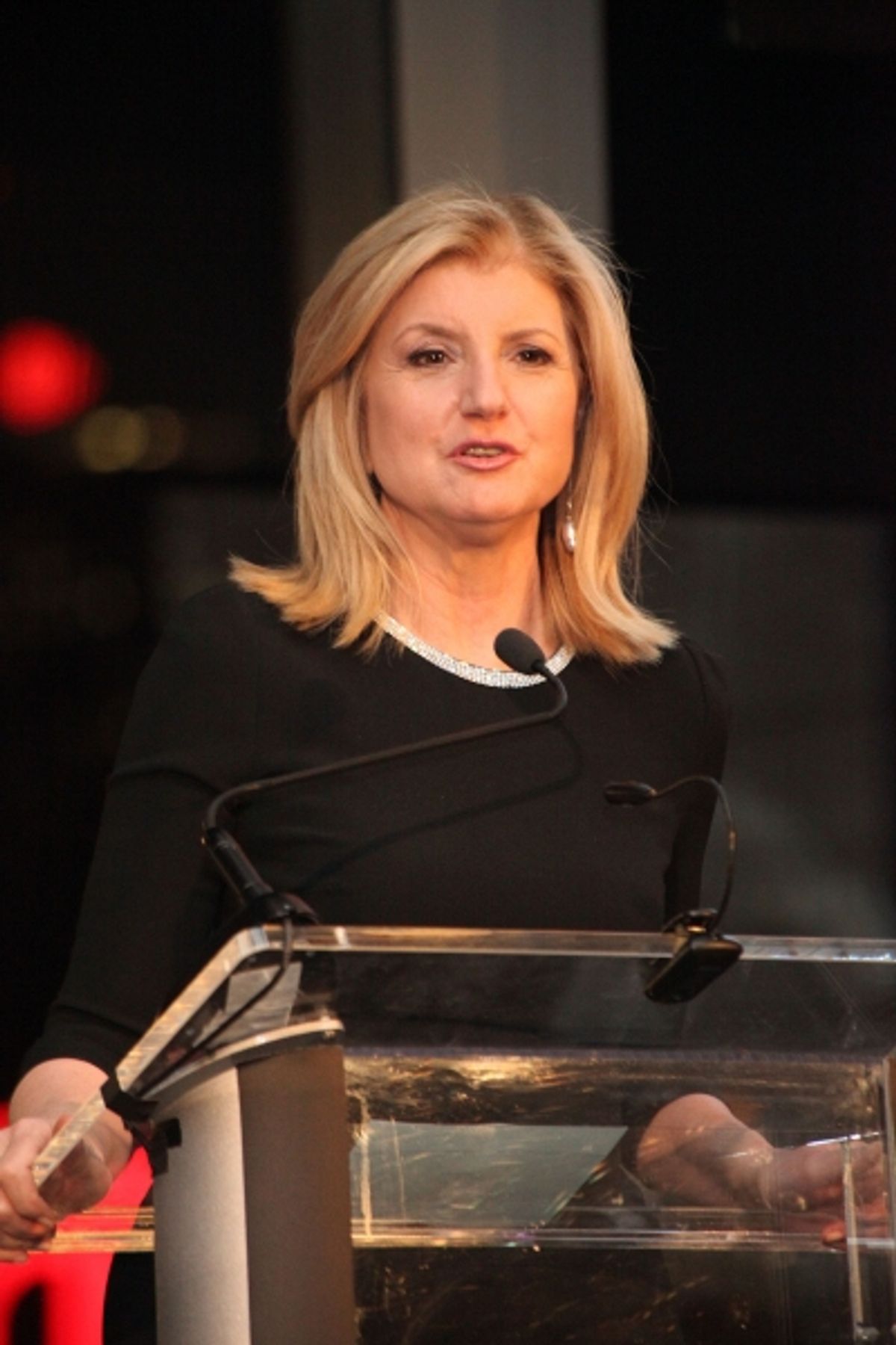 Arianna Huffington at 