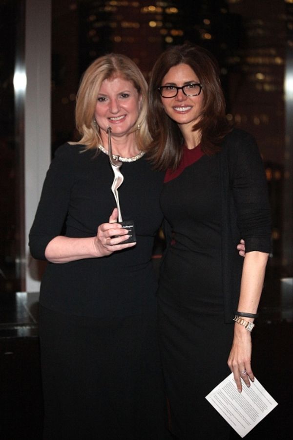 Arianna Huffington, Desiree Gruber Photo