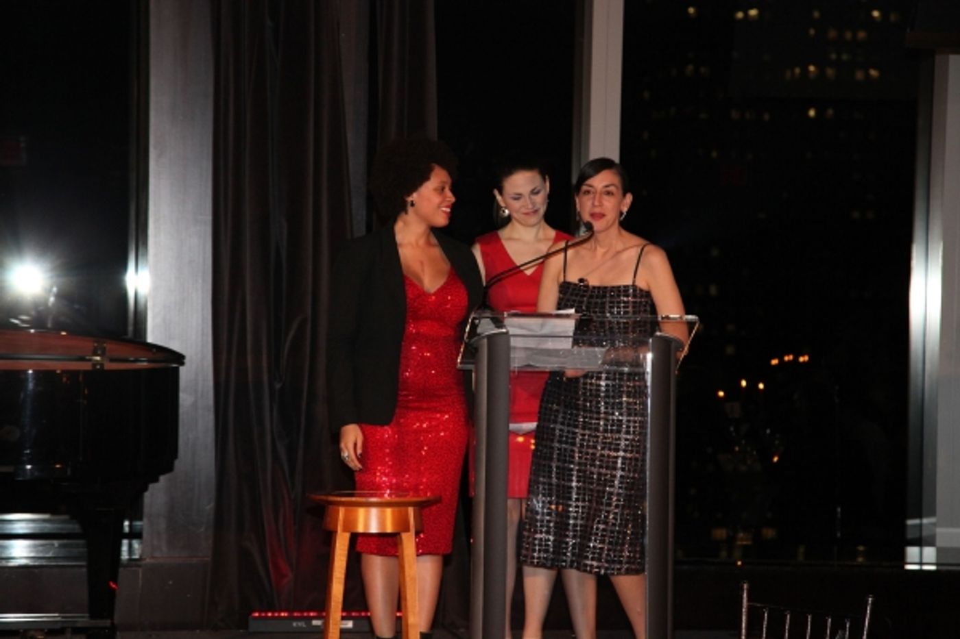 Photo Flash: Arianna Huffington, Sharon Bush & Joan Vail Thorne Honored at Women's Project Theater's Women of Achievement Gala  Image