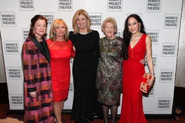 Julie Crosby, Sharon Bush, Arianna Huffington, Joan Vail Thorne, Lucia Hwong-Gordon Photo