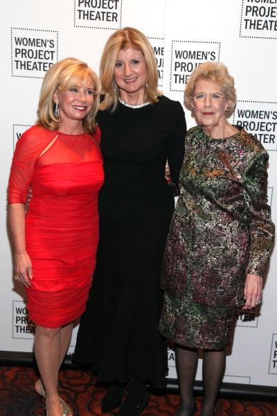 Sharon Bush, Arianna Huffington, Joan Vail Thorne Photo