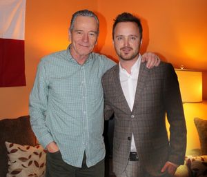 Bryan Cranston & Aaron Paul @ BroadwayWorld Bryan Cranston & Aaron Paul Photo