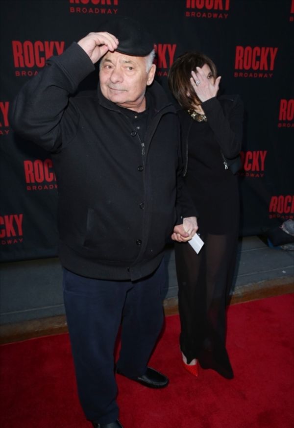 Burt Young and Lisa Scuteri Photo