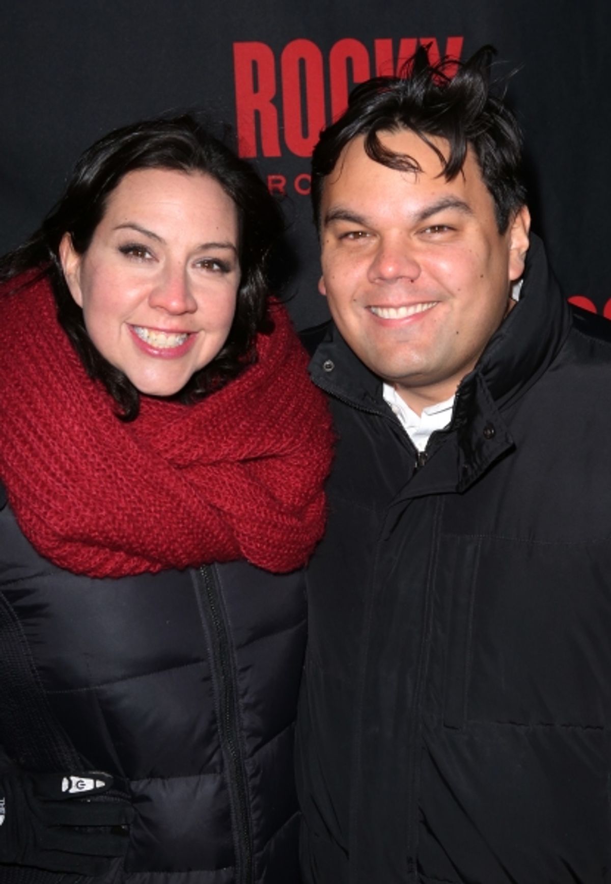 Kristen Lopez and Bobby Lopez  at 