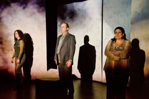 Vera Beren (as Leeann), Michael Tomlinson (as Remi) and Catherine Porter (as Lori) @ BroadwayWorld Vera Beren (as Leeann), Michael Tomlinson (as Remi) and Catherine Porter (as Lori) Photo