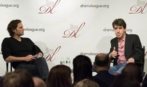 Steven Pasquale and special guest Broadway composer Jason Robert Brown  Photo