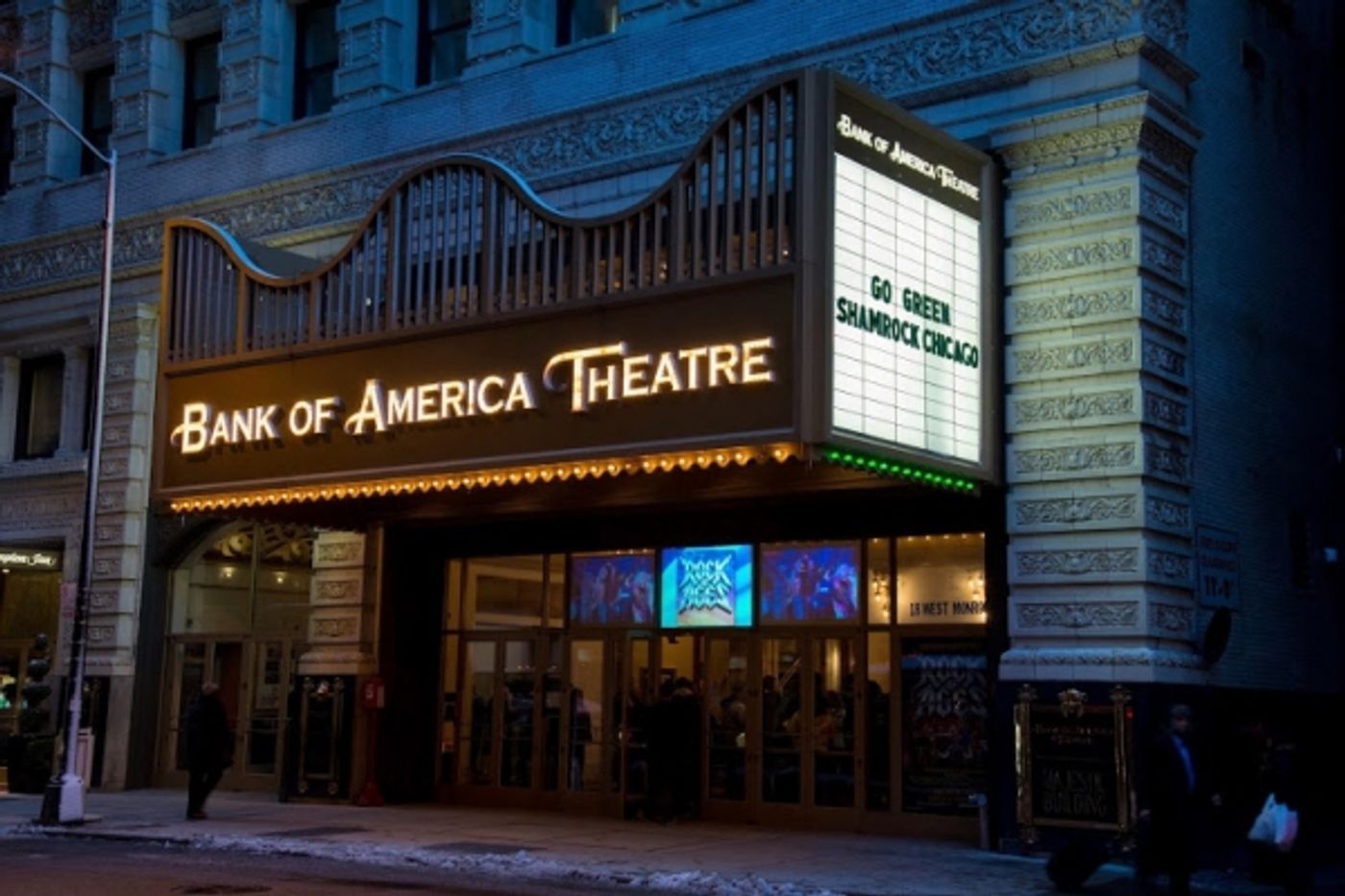 Photo Flash: Broadway In Chicago & Performers From HEARTBEAT OF HOME Green Marquees As Part of ShamROCK Chicago  Image