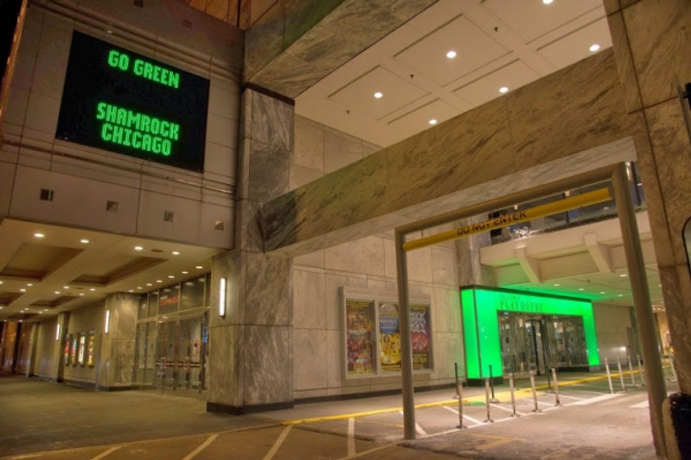 Photo Flash: Broadway In Chicago & Performers From HEARTBEAT OF HOME Green Marquees As Part of ShamROCK Chicago  Image