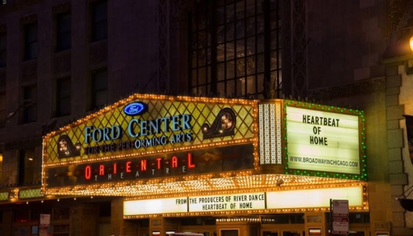 Photo Flash: Broadway In Chicago & Performers From HEARTBEAT OF HOME Green Marquees As Part of ShamROCK Chicago  Image