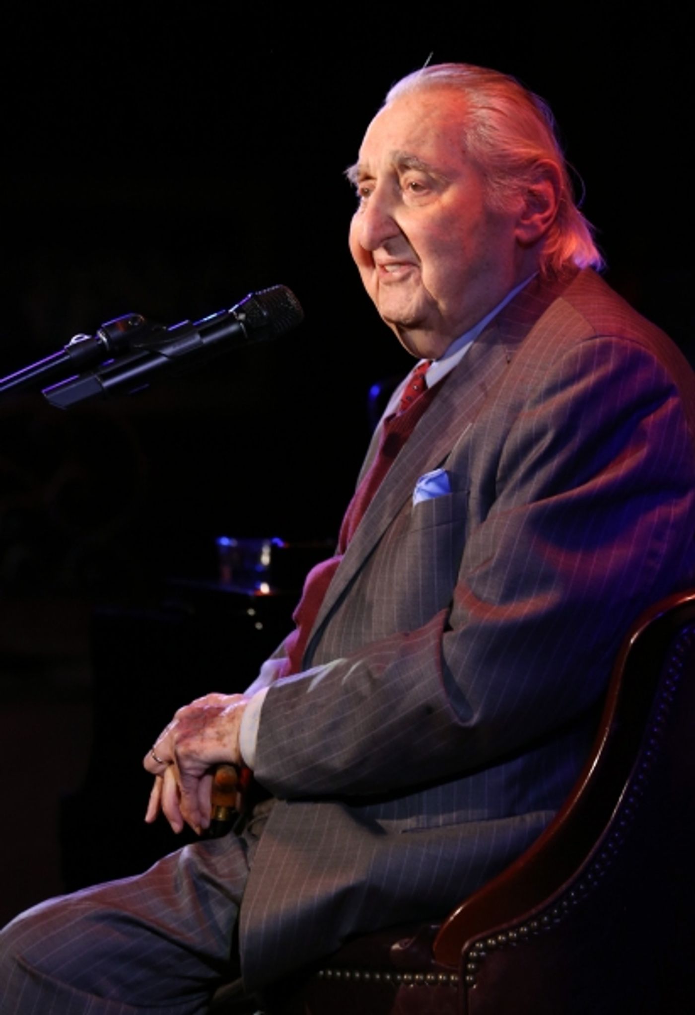 Photo Coverage: Fyvush Finkel Previews Show at 54 Below  Image